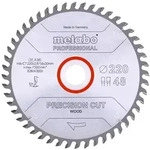 Metabo S&auml;geblatt "precision cut wood - professional 220x2,6 / 1,6x30, Z48 DZ / HZ