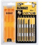 DEWALT XPC Stichs&auml;gebl&auml;tter Set 14-tlg. - DT2298-QZ