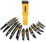 DEWALT EXTREME Bi-Metall S&auml;bels&auml;geblatt Set 12-tlg. - DT2441L-QZ