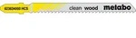Metabo Stichs&auml;gebl&auml;tter clean wood 74 mm HCS - 623634000
