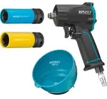 HAZET Schlagschrauber-Satz, 1100Nm, 1/2 Zoll - 9012M/4