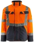 MASCOT Penrith Winterjacke SAFE LIGHT Hi-vis Orange / Schwarzblau 3XL -
