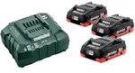 Metabo Basis-Set 3 x LiHD 4.0 Ah - 685132000