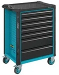 HAZET Werkstattwagen Assistent 179N leer schwarz/blau - 179N-7 - schwarz/blau