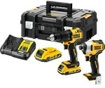 DEWALT 2er Akku Kombopack 18V + 2 Akku + Schnellladeger&auml;t - DCK2062D2T-QW