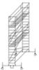 Munk Rollgerüst 0,75 x 1,80 m mit Fahrbalken 6660 4660 - 154445