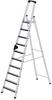 Munk Stufen-Stehleiter einseitig begehbar mit clip-step relax 10 Stufen - 042110