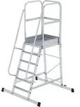Munk Plattformleiter mit Rollen - 303106