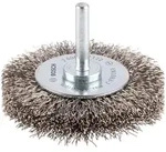 Bosch PRO Scheibenb&uuml;rste, gewellt, rostfrei, 4500 U/ min - 2608622122
