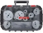Bosch Lochs&auml;gen-Set Progressor for Wood and Metal, 11-teiliges Elektrikerset, 25-86