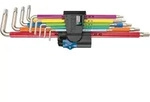 Wera 3967/9 TX SXL Multicolour HF Stainless 1 Winkelschl&uuml;sselsatz + Haltefunktion,