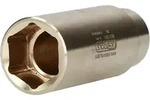 KS Tools BRONZEplus Stecknuss 1/2" 6-kant lang - 963.1236