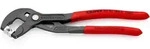 KNIPEX Schlauchschellenzange f&uuml;r Click-Schellen 180 mm grau atramentiert
