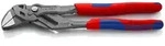 KNIPEX Zangenschl&uuml;ssel Zange und Schraubenschl&uuml;ssel in einem Werkzeug grau