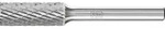 PFERD TOOLS Hartmetall Fr&auml;sstift Zylinder ZYAS stirnverzahnt Z3P universal mittel
