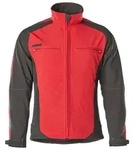 MASCOT Dresden Softshell Jacke UNIQUE Rot / Schwarz S - 12002-149-0209-S - Rot /