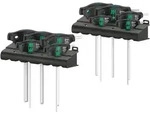 Wera 454/10 HF Set Imperial 1 Schraubendrehersatz Quergriff-Schraubendreher Hex-Plus