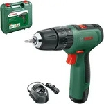 Bosch Akku-Zweigang-Schlagbohrschrauber EasyImpact 1200 mit 1x Akkupack, Ladeger&auml;t -