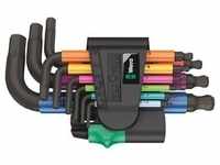 Wera 950/9 Hex-Plus Multicolour 2 Winkelschlüsselsatz, metrisch, BlackLaser,