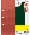 Bosch Schleifblatt-Set f&uuml;r Schwingschleifer, 25-teilig, 8 L&ouml;cher, 93 x 230 mm -