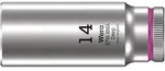 Wera 8790 HMA Deep Steckschl&uuml;sseleinsatz mit 1/4"-Antrieb Pink - 05004511001 - Pink