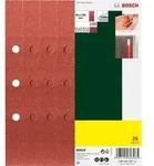 Bosch Schleifblatt-Set f&uuml;r Schwingschleifer, 25-teilig, 8 L&ouml;cher, 93 x 230 mm -