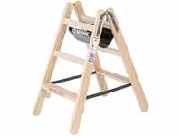 Munk Stufen-Stehleiter Holz 2x3 Stufen - 033806