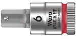 Wera 8740 A HF Zyklop Bitnuss + 1/4"-Antrieb + Haltefunktion f&uuml;r