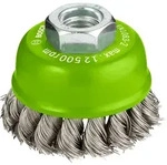 Bosch PRO Topfb&uuml;rste, Edelstahl, gezopfter Draht - 2608622104