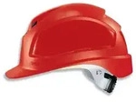 uvex pheos B-WR Schutzhelm mit L&uuml;ftung - mit Drehradsystem - langer Schirm rot...