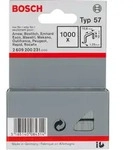 Bosch Flachdrahtklammer Typ 57, 10,6 x 1,25 x 10mm - 2609200231
