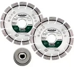 Metabo Set 2xDiamanttrennscheibe 125x22,23mm, UP + 1xQuickspannmutter M 14 -