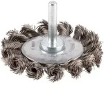 Bosch PRO Scheibenb&uuml;rste, gezopft, rostfrei, 70 mm, 4500 U/ min - 2608622125