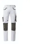 MASCOT Herren Lemberg Hose mit Knietaschen UNIQUE Wei&szlig; / Dunkelanthrazit 44 -