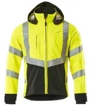 MASCOT Herren Blackpool Softshell Jacke SAFE SUPREME Hi-vis Gelb / Schwarz XL -