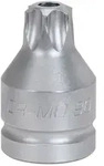 KS Tools 3/4" Kraft-Bit-Stecknuss Torx mit Bohrung, kurz - 515.0019