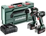 Metabo Akku Combo Set 2.8.8 18V SB 18 LT BL + SSD 18 LT 200 BL - metaBOX 145 L -