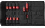 Wiha Steckschl&uuml;sseleinsatz 1/4 zoll Set TorqueVario -S electric gemischt 11-teilges