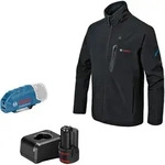 Bosch Beheizbare Jacke GHJ 12+18V XA, mit Akkuadapter, mit Ladeger&auml;t, mit 1x Akku