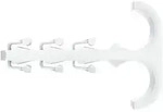 Fischer Steckfix SF plus Zwillingsschelle ZS 10 - 058184