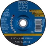 PFERD TOOLS Schruppscheibe E Universallinie PSF STEELOX f&uuml;r Stahl/Edelstahl -