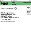 SPAX-verlegeschraube Senkmultikopf T-Star Plus T20 Fixiergewinde WIROX, 500...