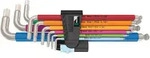 Wera 3950/9 Hex-Plus Multicolour Imperial Stainless 1, Winkelschl&uuml;sselsatz, z&ouml;llig,