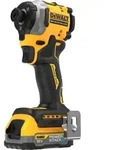 DEWALT Akku-Schlagschrauber 1/4 Zoll XR 18V + 2 Powerstack Akku + Schnellladeger&auml;t -