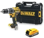 DEWALT 18 VOLT Schlagbohrschrauber mit 1,7 ah POWERSTACK Akku - DCD796E1T-XJ
