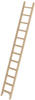 Munk Stufen-Anlegeleiter Holz ohne Traverse 12 Stufen - 033712