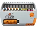 HECO Bit-Selector, HECO Drive, mit Farbkodierung 11-tlg. - 58561