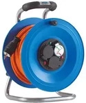 HEDI Kunststoff-Kabeltrommel Professional &Oslash; 290 mm, orange mit Stahlfu&szlig; - K2Y40Q2TF
