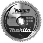 Makita S&auml;geblatt 260x2,15x30, 75Z EFFICUT, WPC/Holz - E-12273