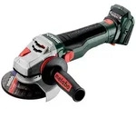 Metabo Akku-Winkelschleifer WB 18 LTX BL 15-125 Quick mit Bremse, Schnellspannmutter